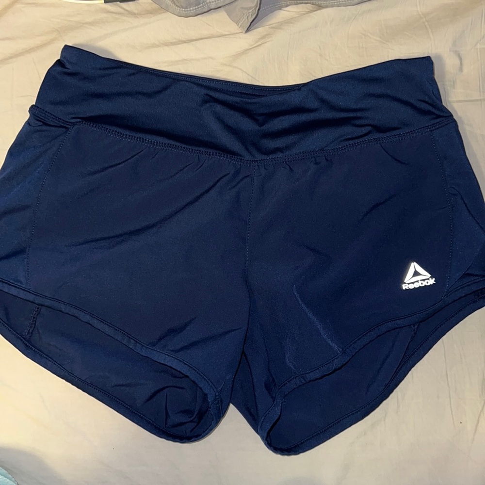 Reebok Navy blue size xsmall athletic shorts